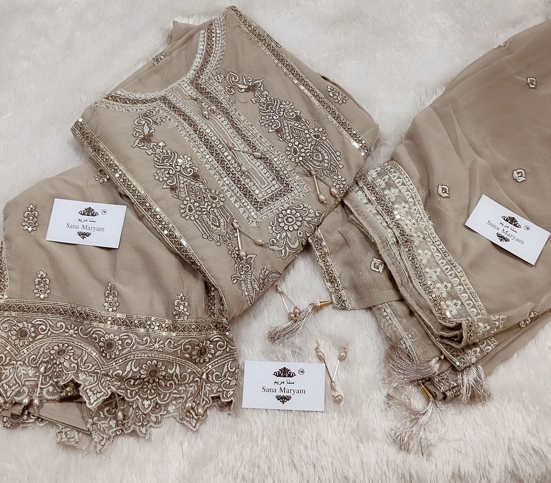 SANA MARYAM SM 186 LATEST PAKISTANI DRESSES