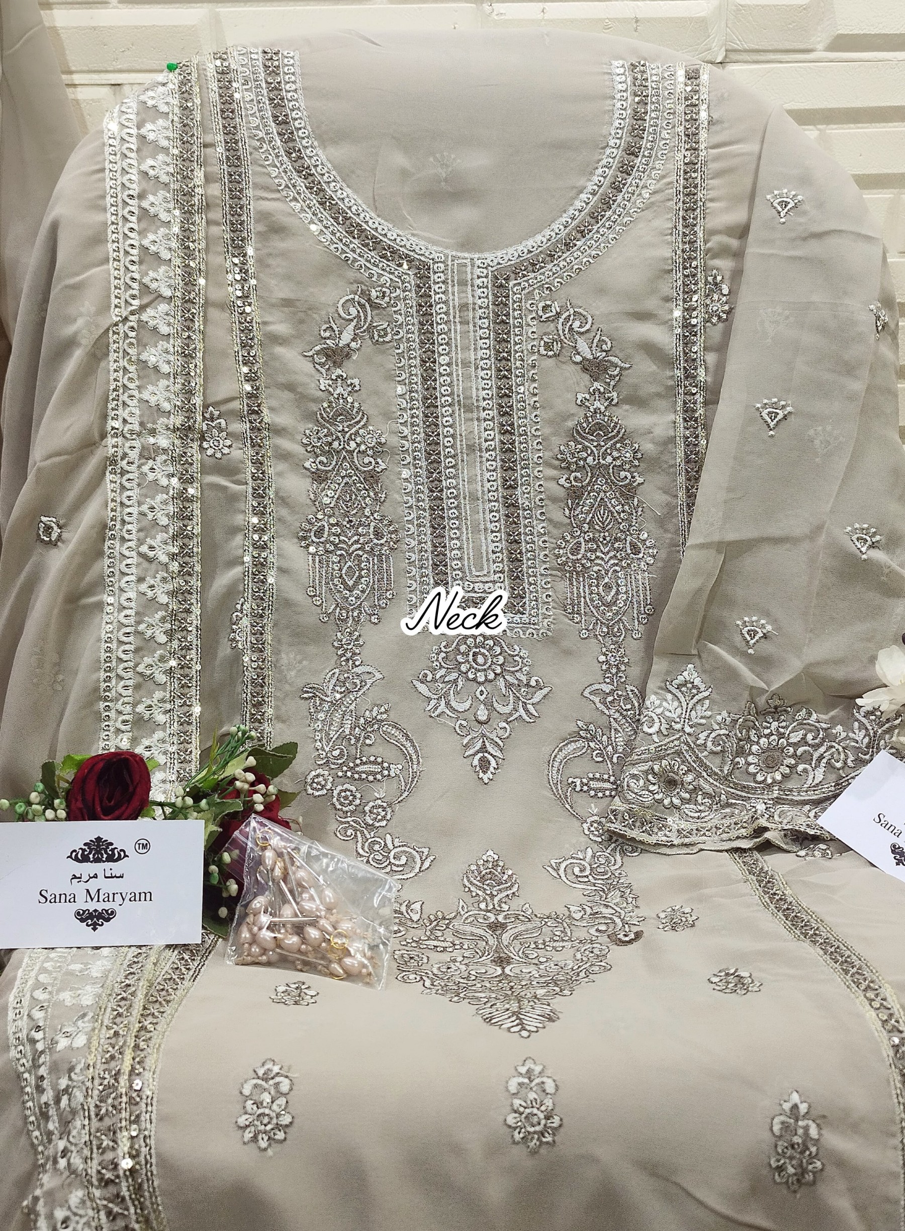 SANA MARYAM SM 186 LATEST PAKISTANI DRESSES