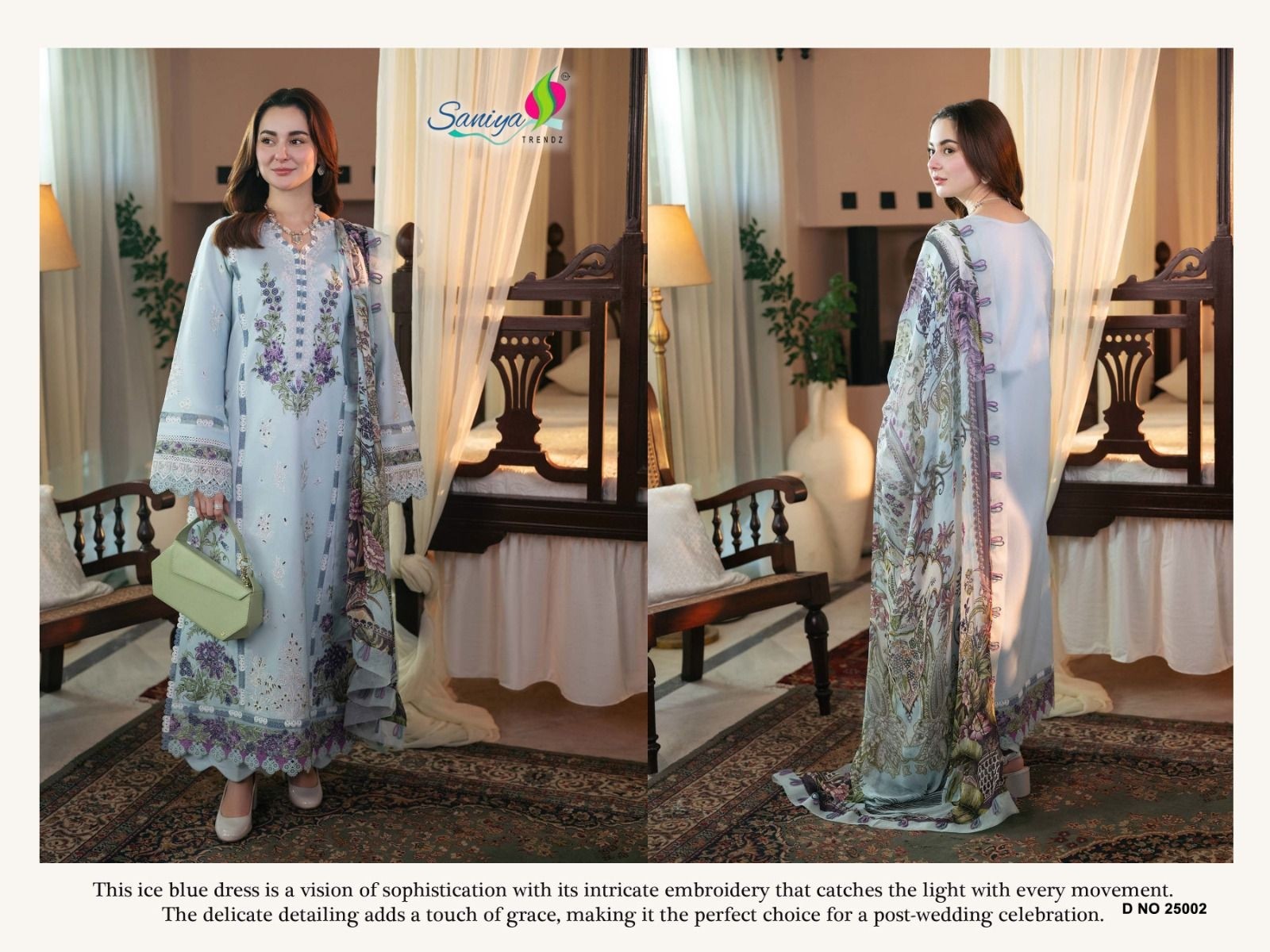 SANIYA TRENDZ 25001 25002 25003 25004 25005 OMBRE VOL 25 SINGLE PIECE PAKISTANI SUITS
