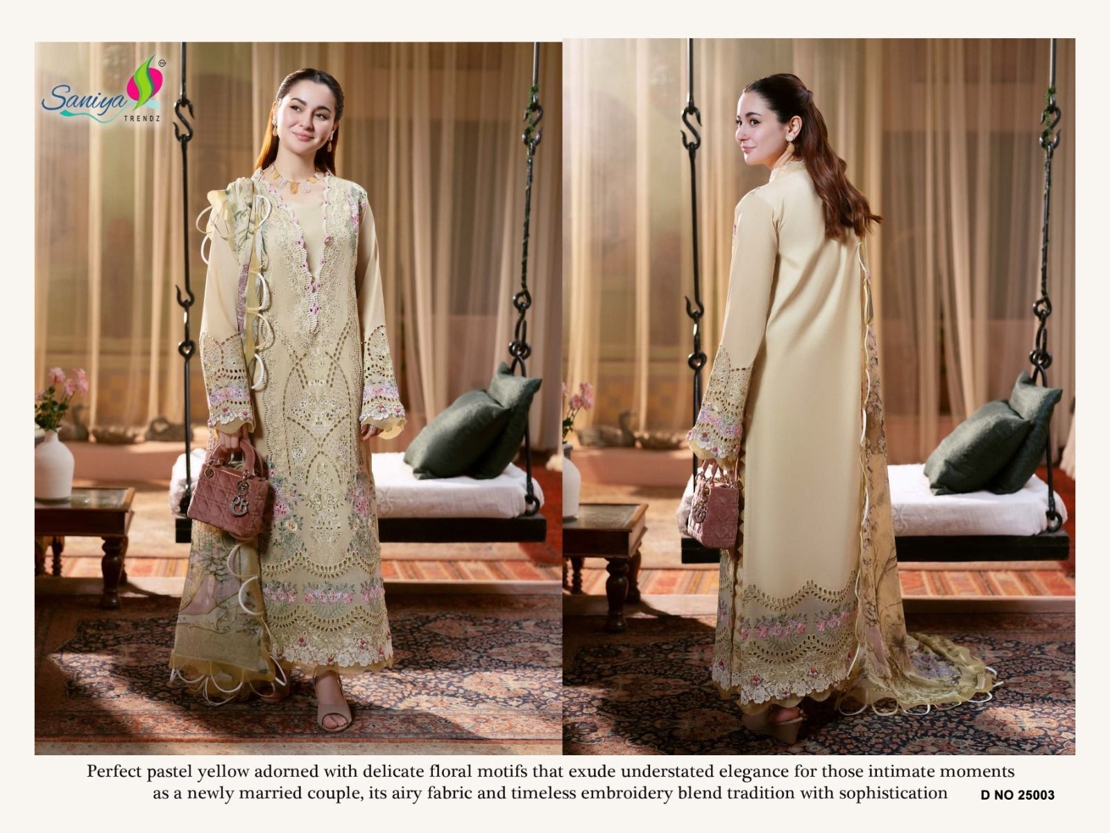 SANIYA TRENDZ 25001 25002 25003 25004 25005 OMBRE VOL 25 SINGLE PIECE PAKISTANI SUITS