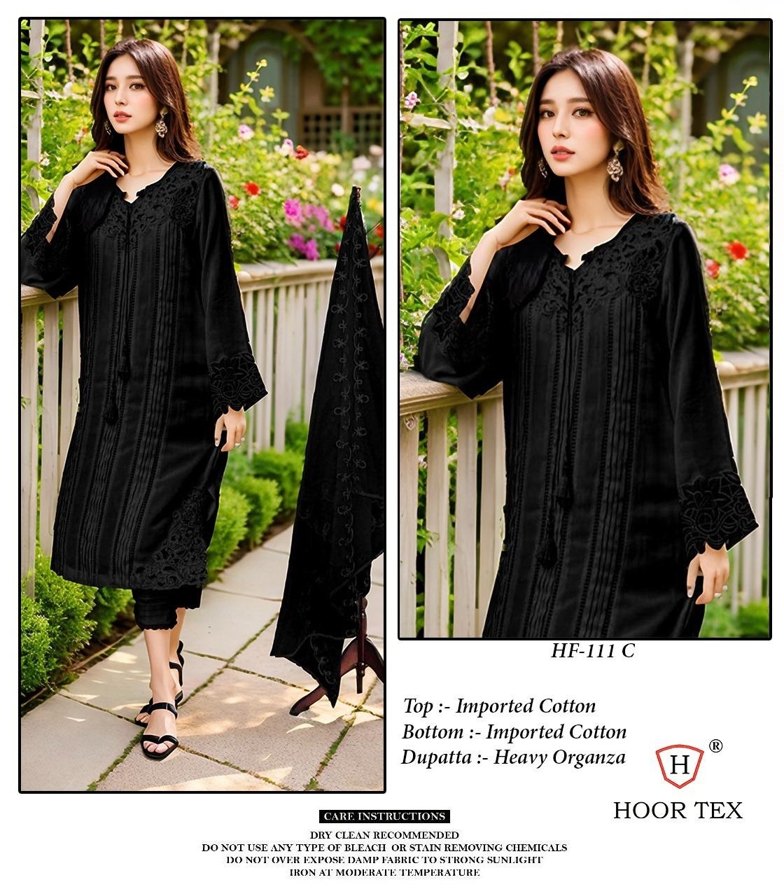 HOOR TEX HF 111 ABCDE PAKISTANI SUITS SINGLE BUY ONLINE