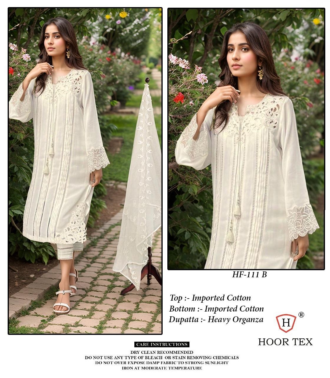 HOOR TEX HF 111 ABCDE PAKISTANI SUITS SINGLE BUY ONLINE