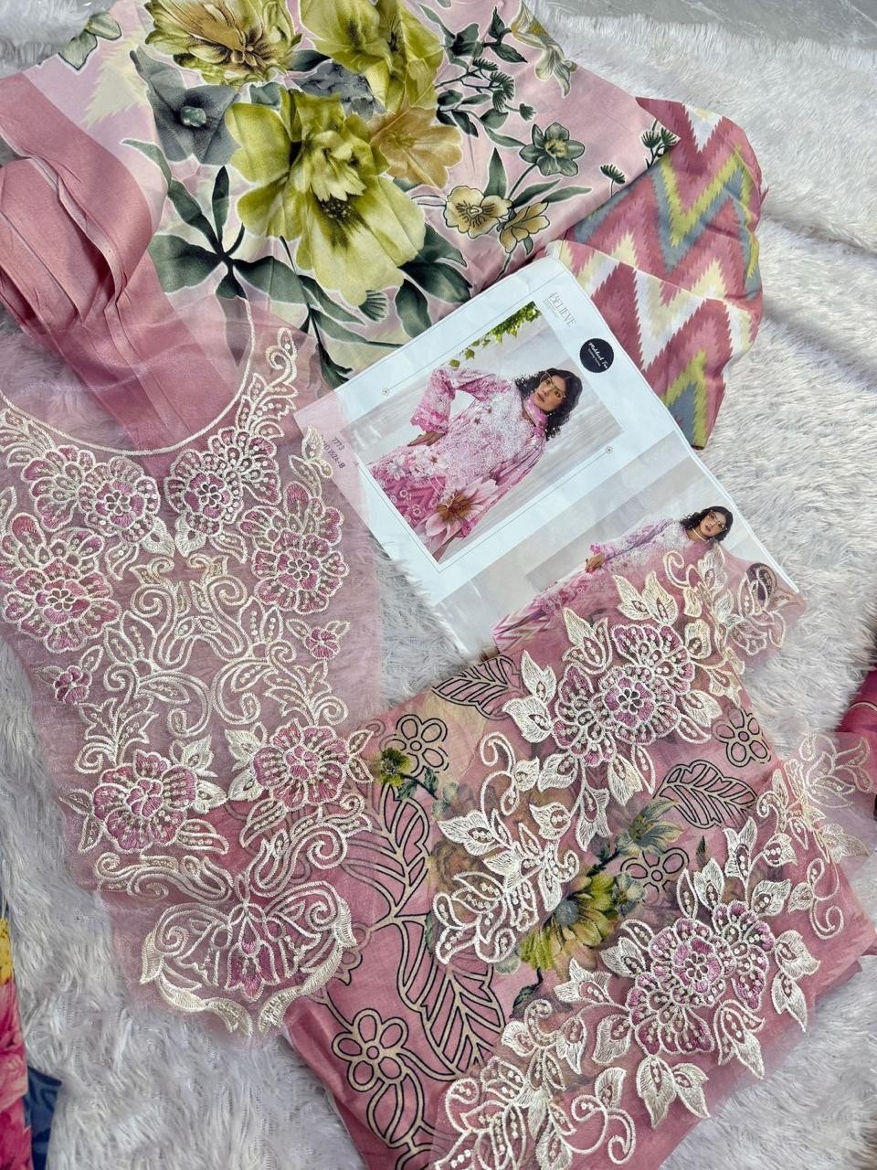 MEHBOOB TEX 1524 B PAKISTANI DRESSES HIT DESIGN