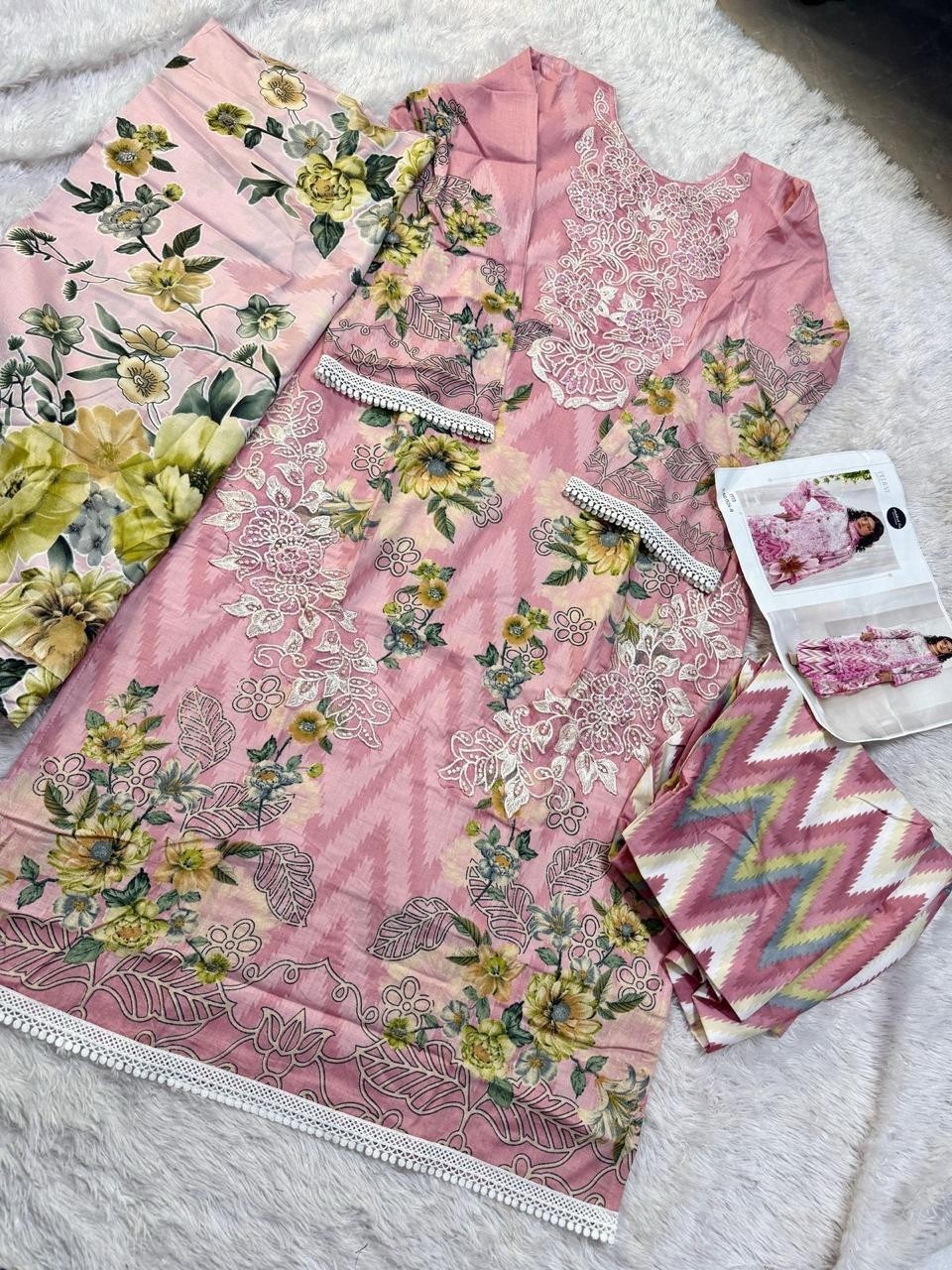 MEHBOOB TEX 1524 B PAKISTANI DRESSES HIT DESIGN