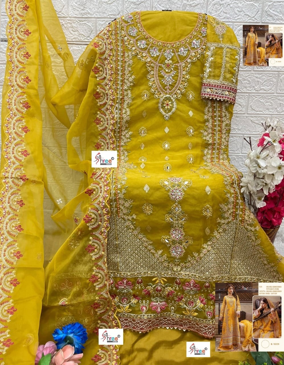 SHREE FABS K 5223 PAKISTANI SUITS ONLINE SHOPPING