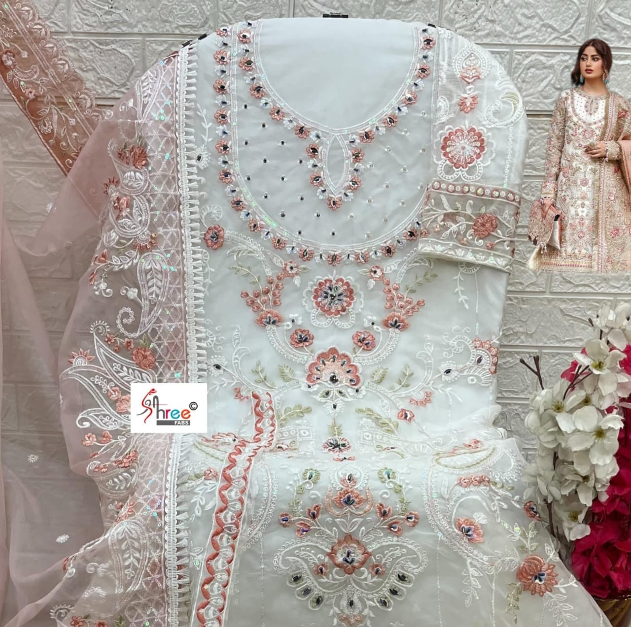 SHREE FABS K 5222 PAKISTANI SUITS ONLINE