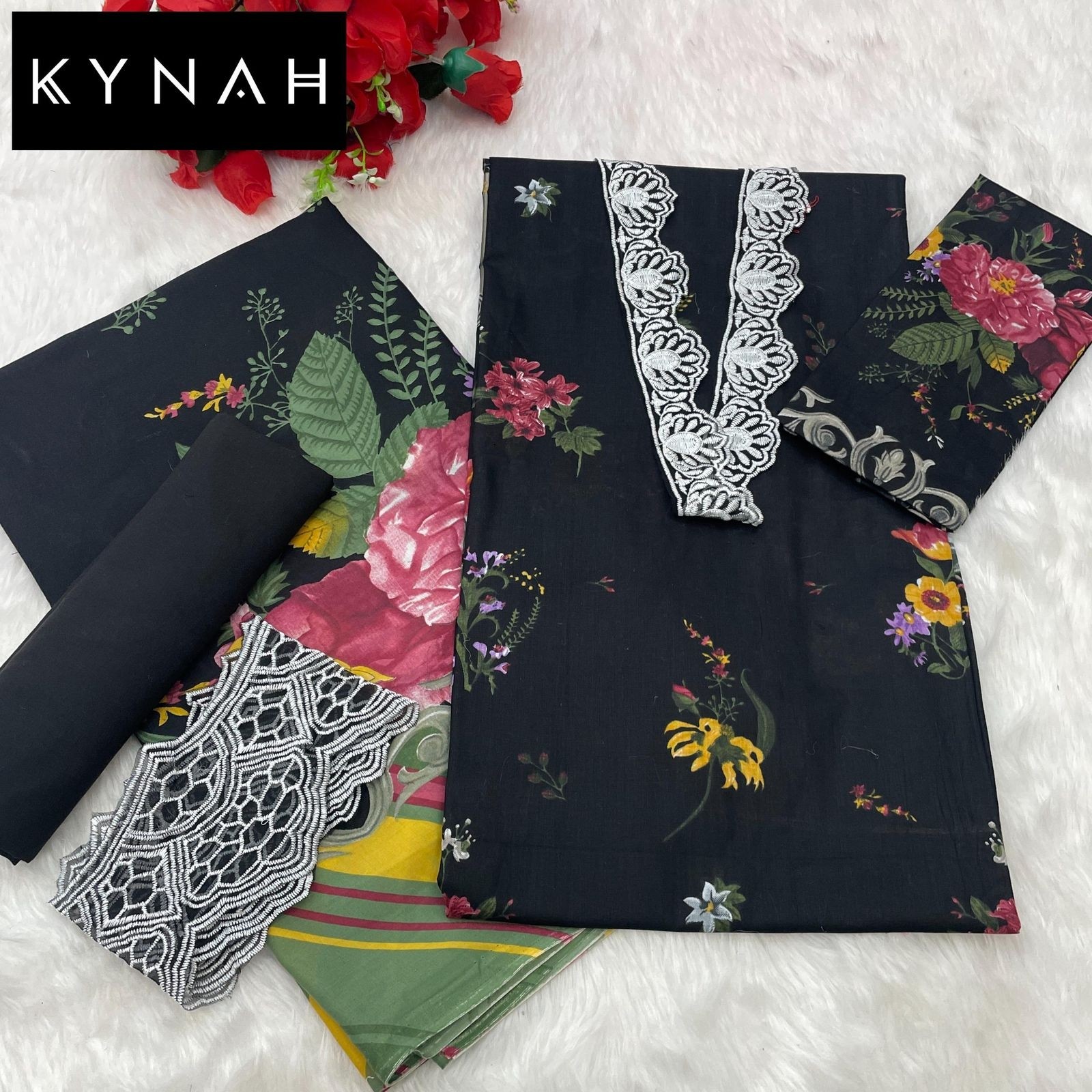 KYNAH 2193 ABC COTTON PAKISTANI SUITS BY SURAT 