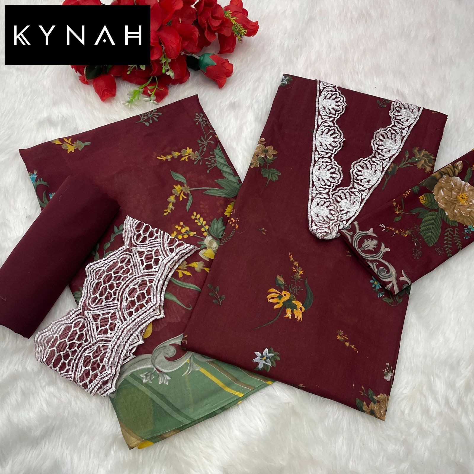 KYNAH 2193 ABC COTTON PAKISTANI SUITS BY SURAT 