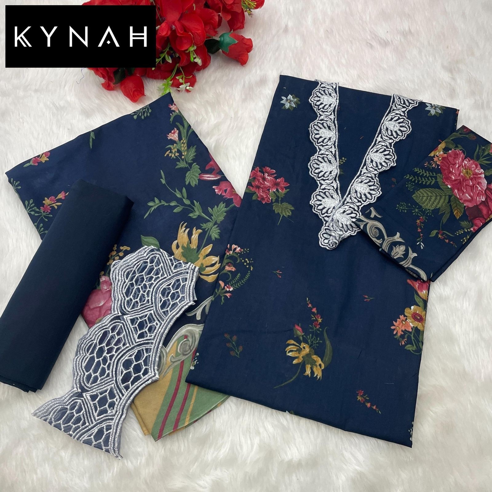 KYNAH 2193 ABC COTTON PAKISTANI SUITS BY SURAT 