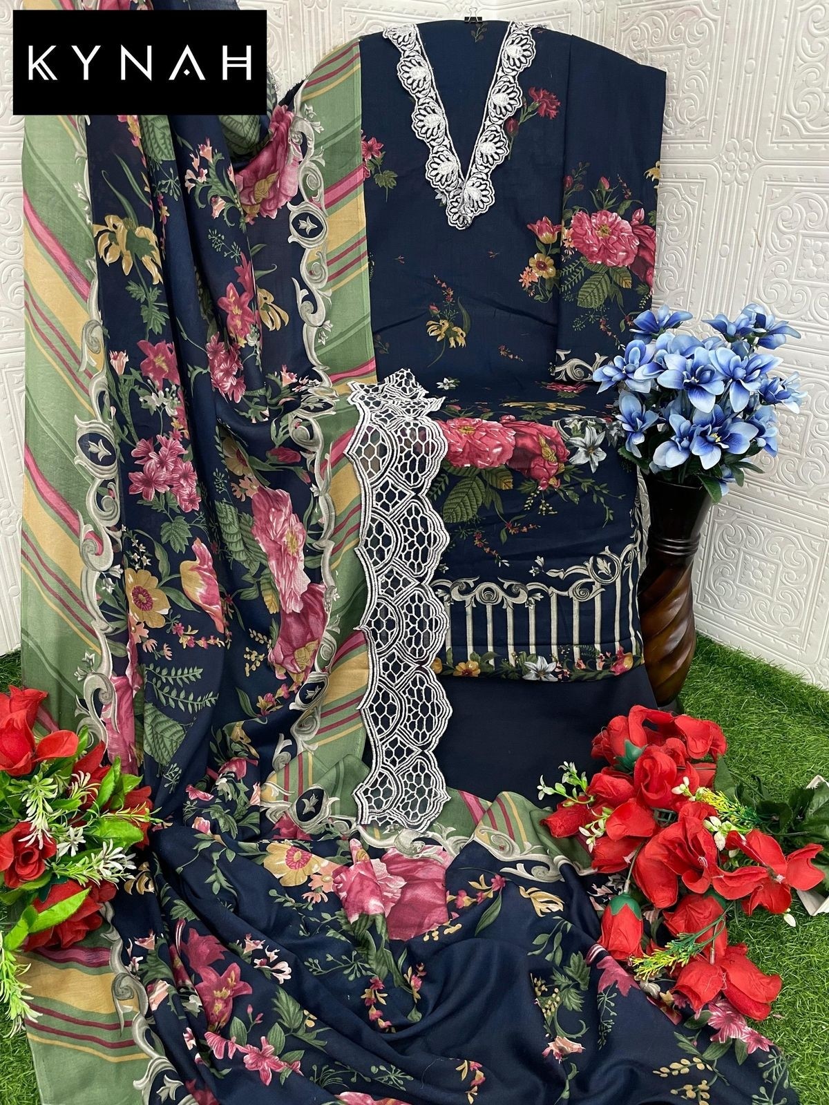KYNAH 2193 ABC COTTON PAKISTANI SUITS BY SURAT 