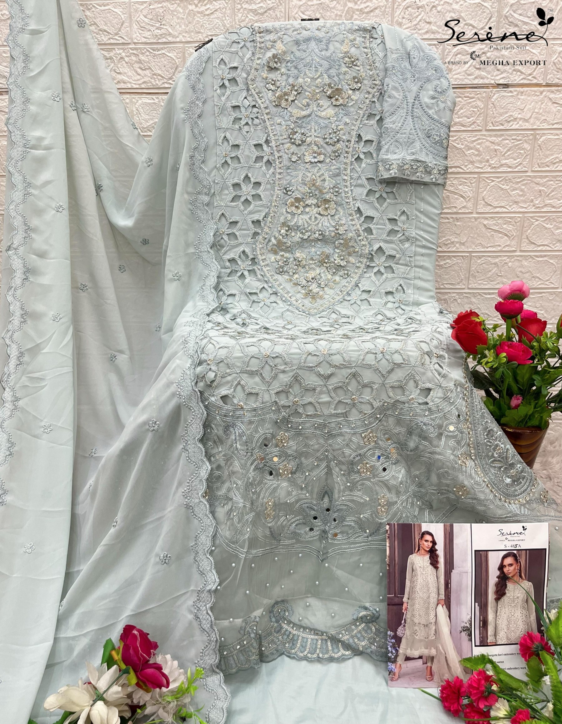 SERINE S 485 D SUPPLIER BUY PAKISTANI SUITS IN INDIA