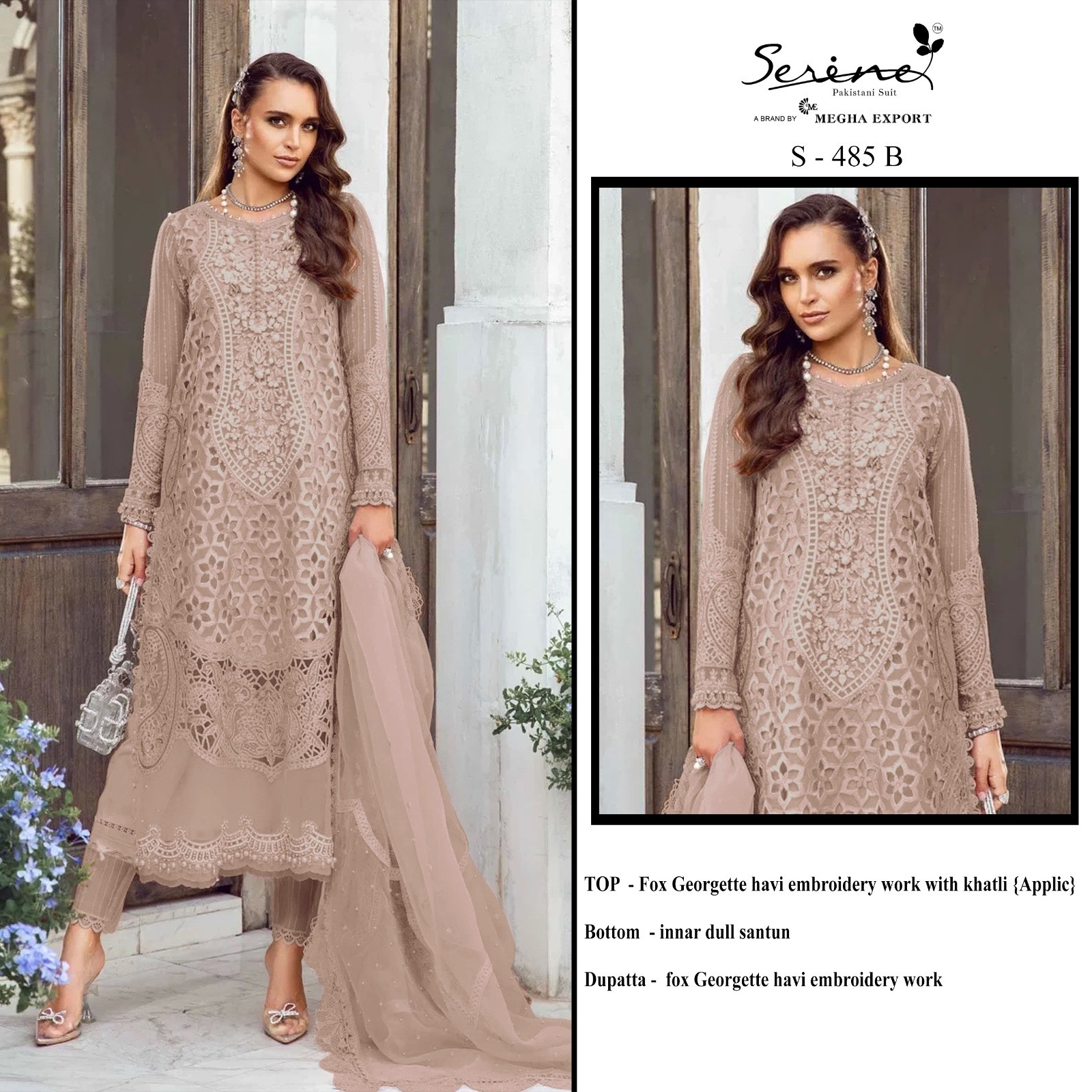 SERINE S 485 B SUPPLIER BUY PAKISTANI SUITS 