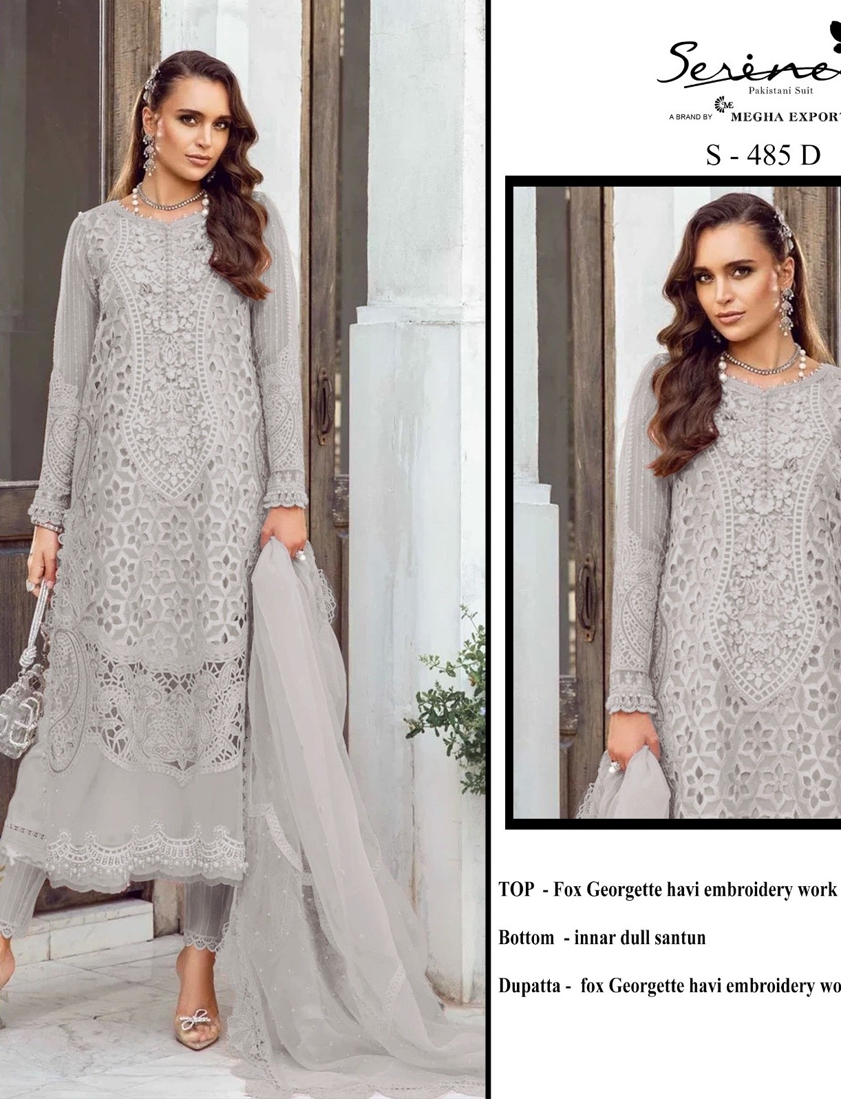 SERINE S 485 D SUPPLIER BUY PAKISTANI SUITS IN INDIA