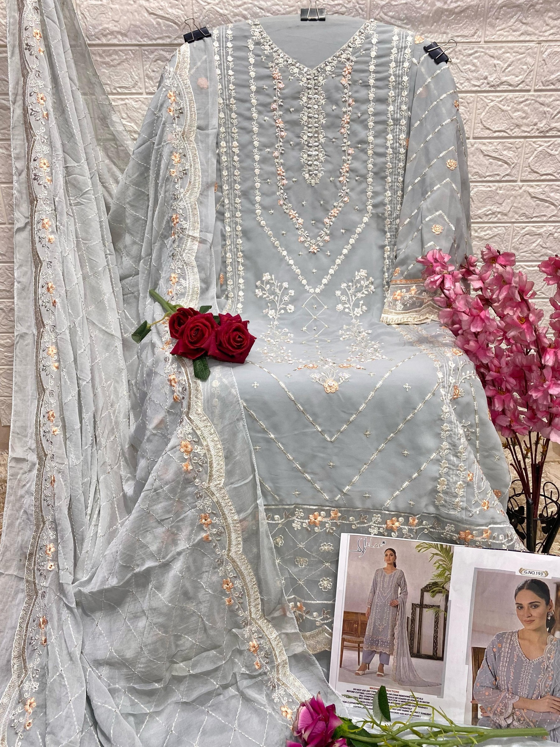 ELAF 193 PAKISTANI SUITS DEALER