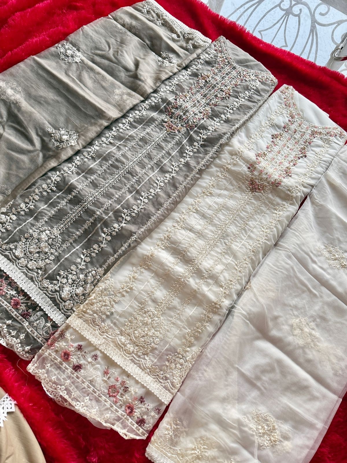 ZIAAZ DESIGNS 762 A HANDWORK PAKISTANI SUITS BUY ONLINE