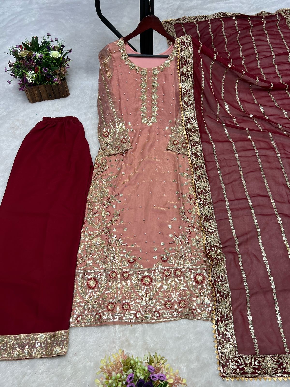 DHK 1328 READYMADE FANCY DESIGN SALWAR SUITS