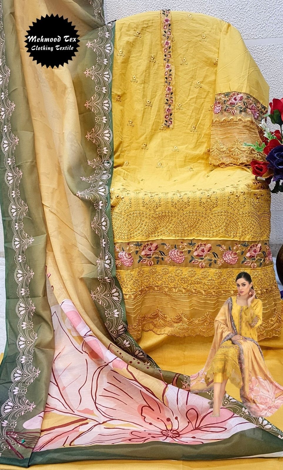 MEHMOOD TEX M 56 SUPPLIER PAKISTANI SUITS