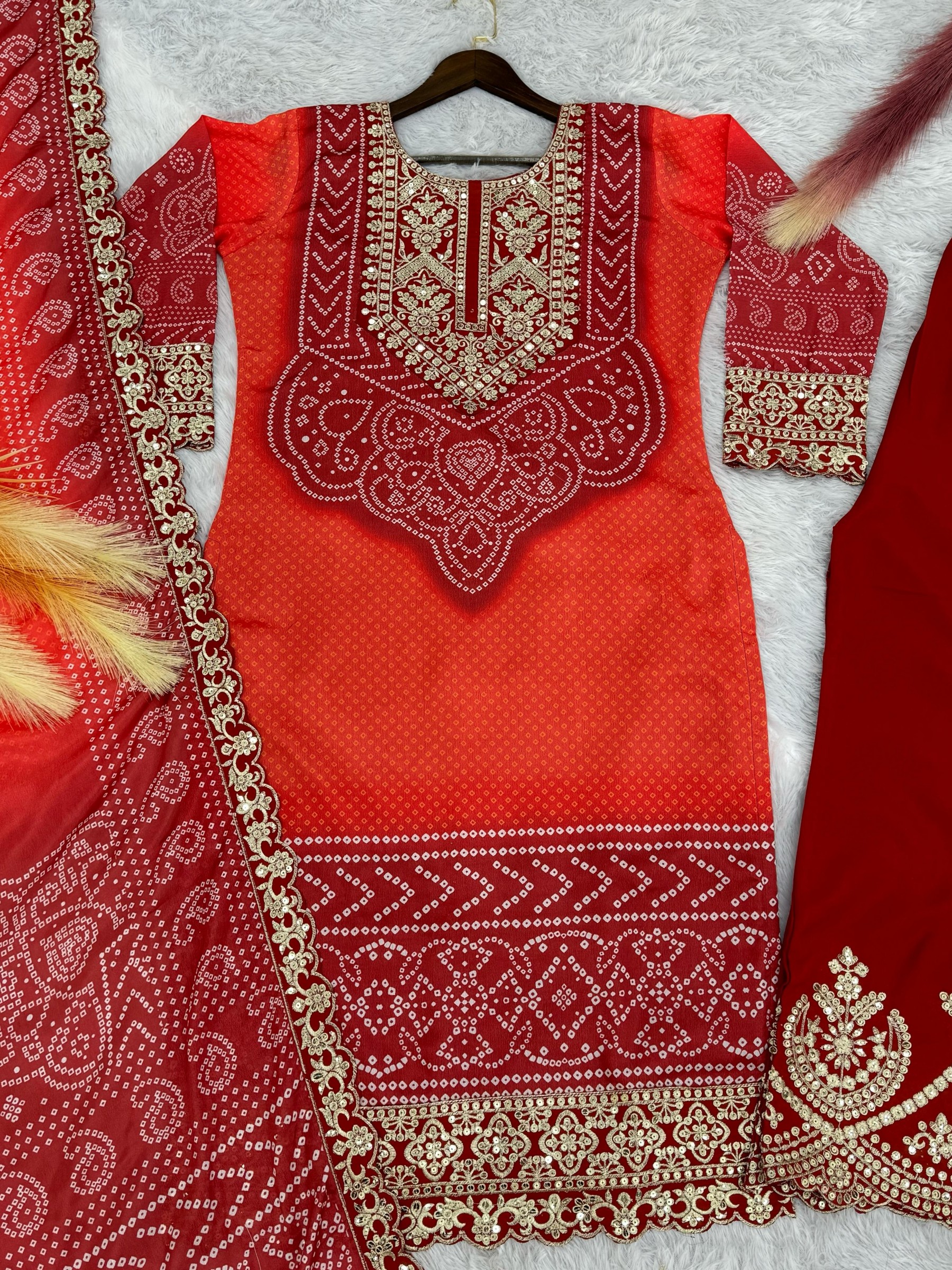 JL 1022 KURTI PLAZZO BEST READYMADE SUITS