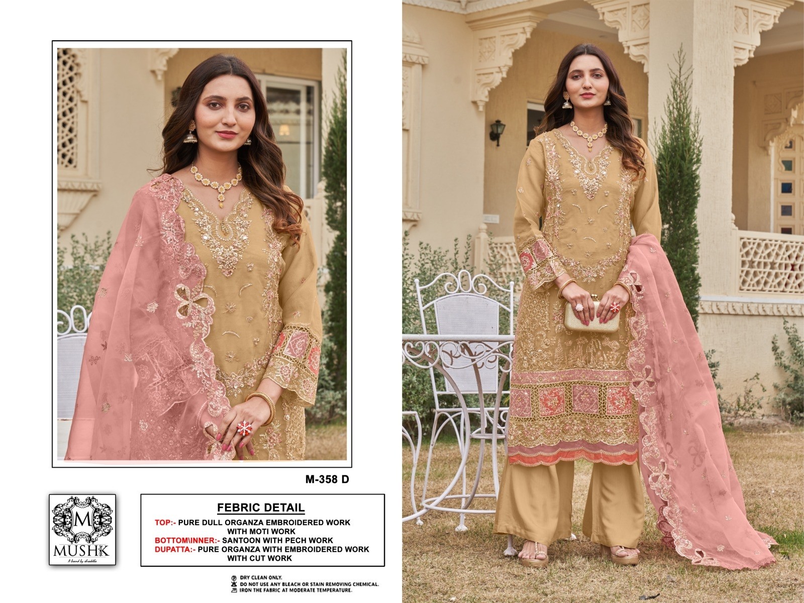 MUSHK BY SHRADDHA M 358 A B C D PARTYWEAR COLLECTION