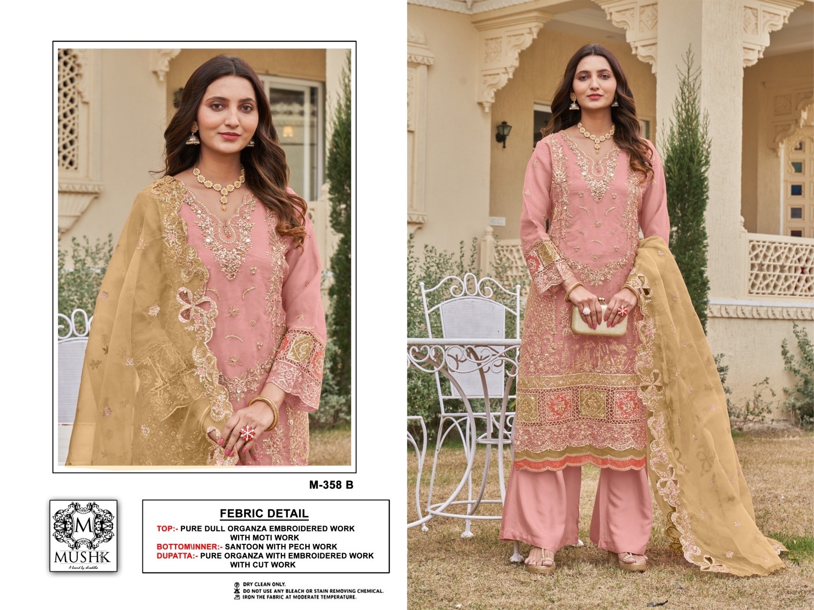 MUSHK BY SHRADDHA M 358 A B C D PARTYWEAR COLLECTION