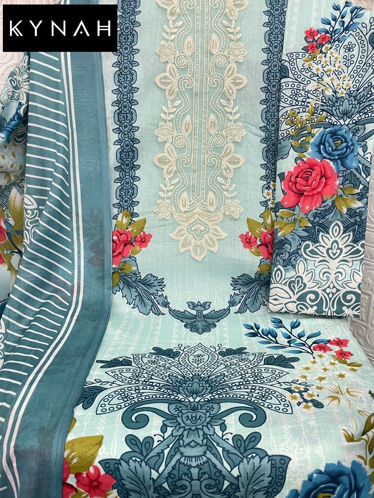 KYNAH 2190 A COTTON COLLECTION PAKISTANI SUITS 