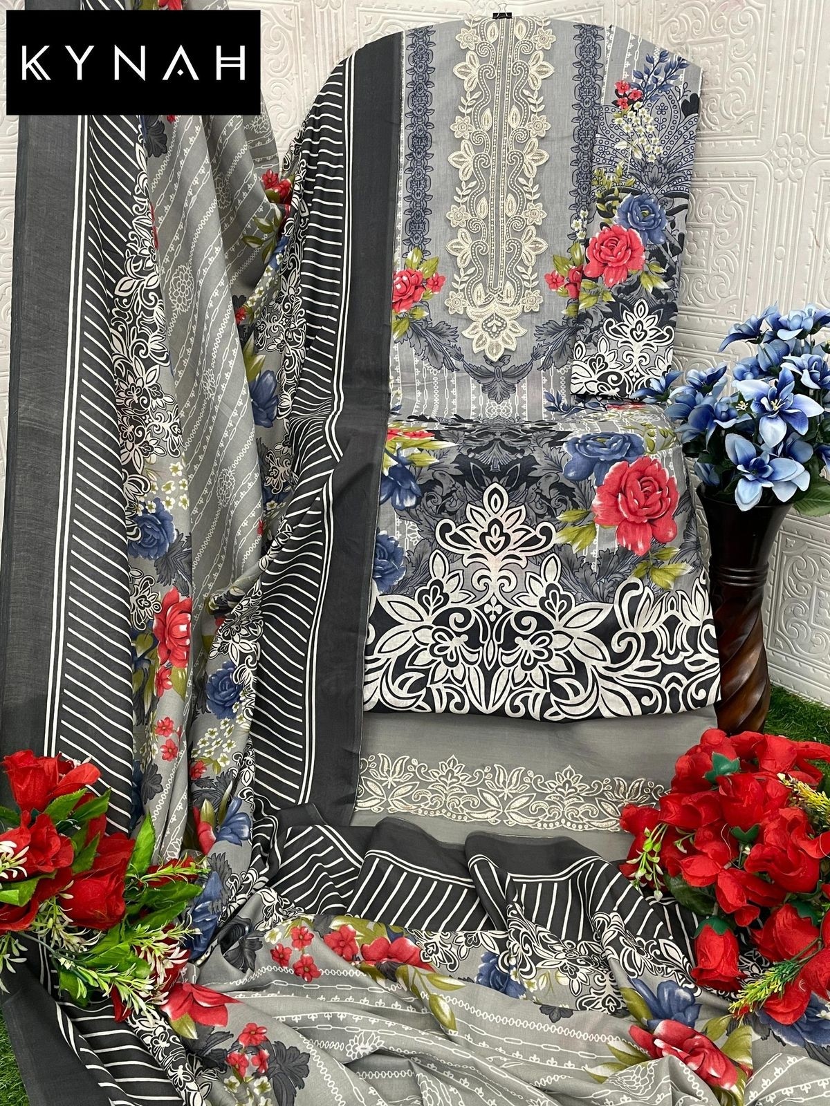 KYNAH 2190 A COTTON COLLECTION PAKISTANI SUITS 