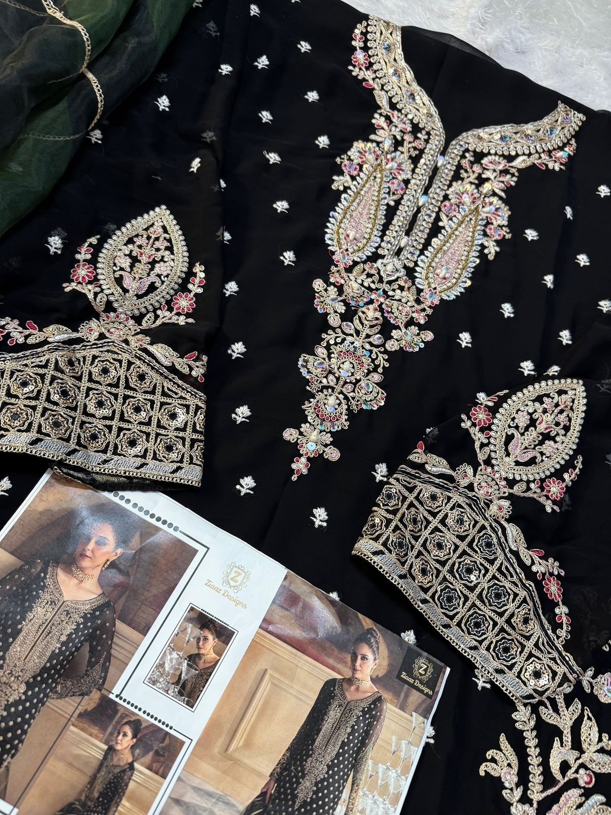 ZIAAZ DESIGNS 767 WHOLESALE COLLECTION PAKISTANI SUITS 