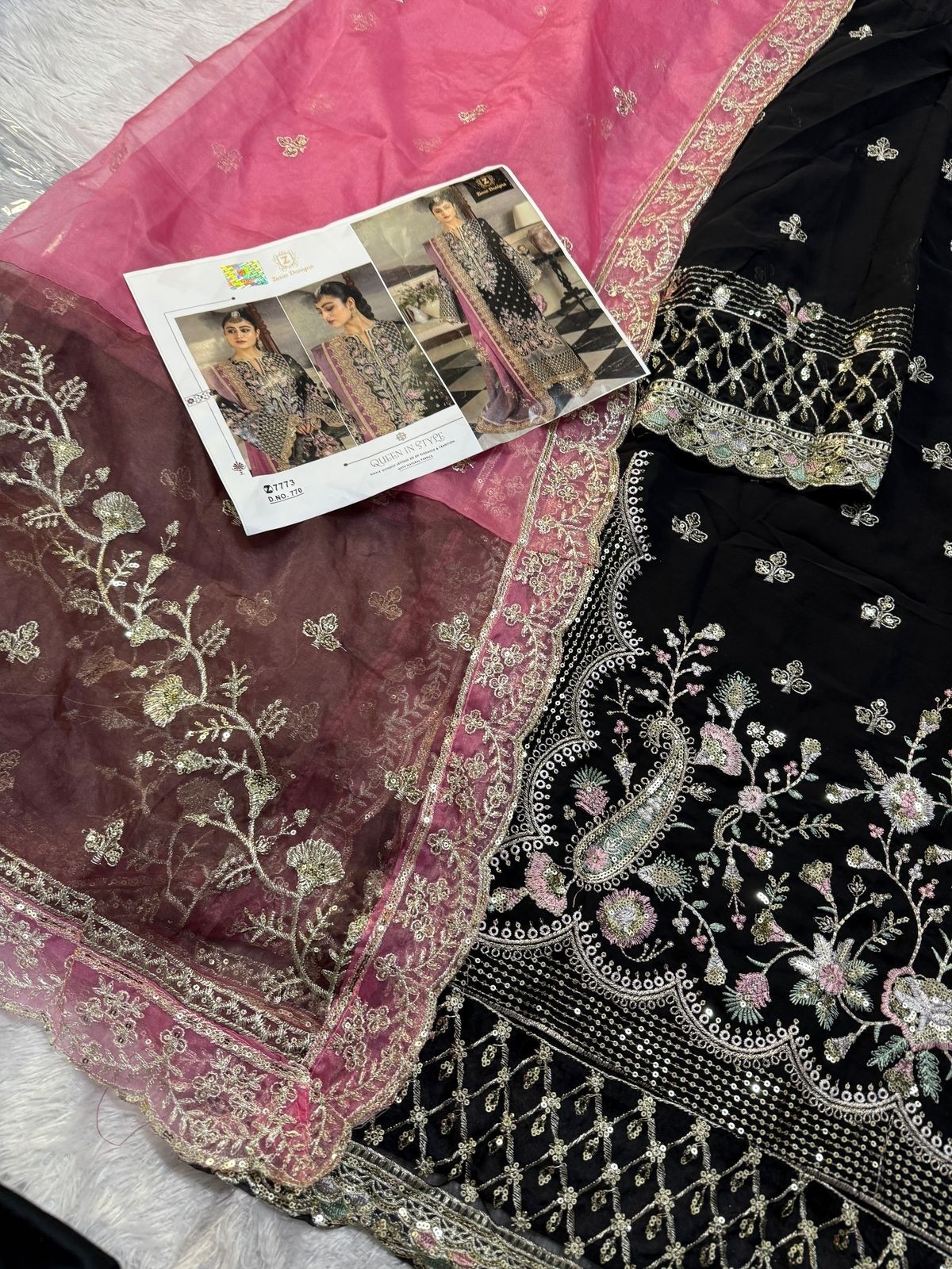 ZIAAZ DESIGNS 770 PAKISTANI SUITS WHOLESALE COLLECTION