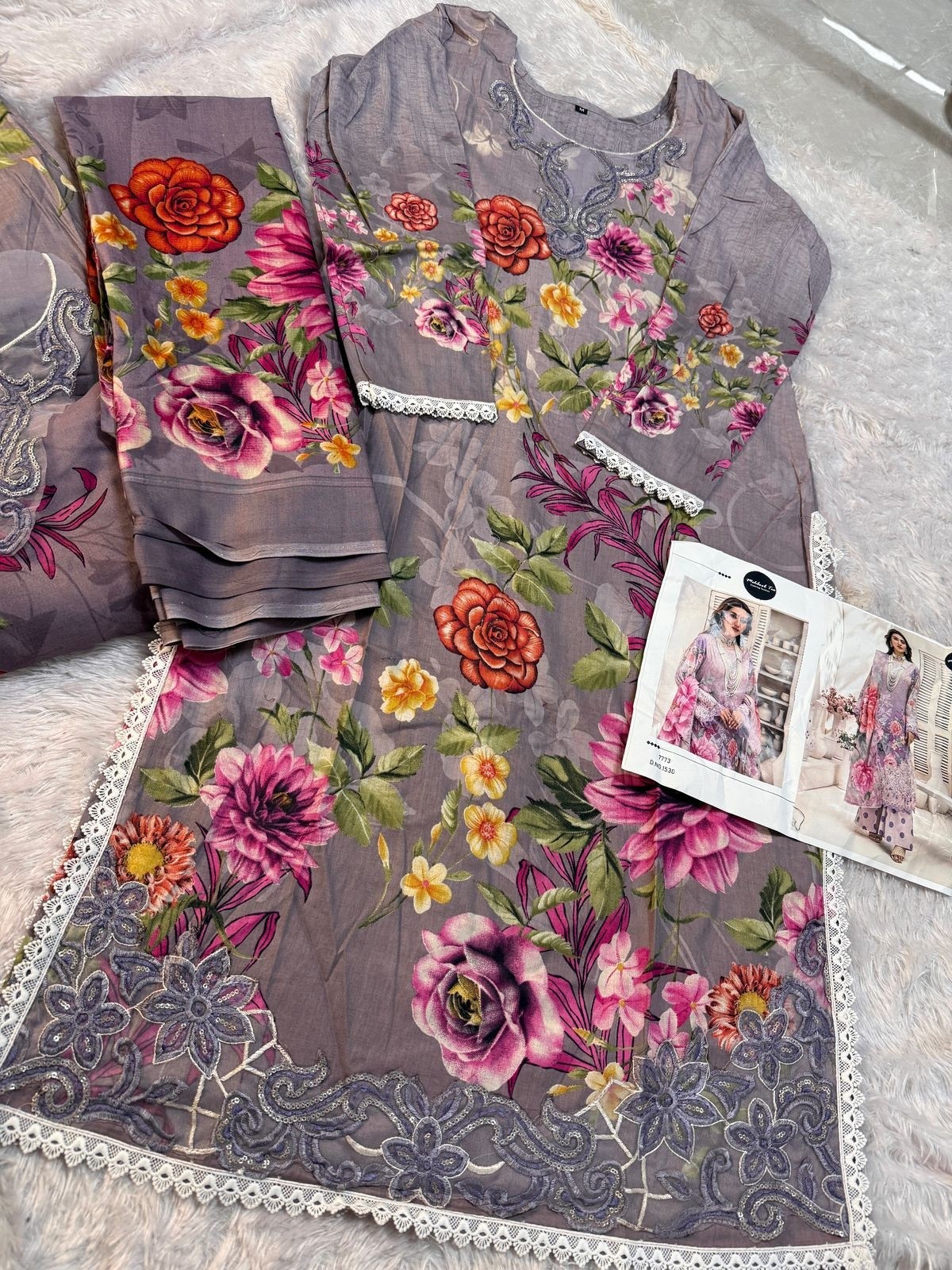 MEHMOOD TEX 1528 1530 COTTON PAKISTANI SUITS