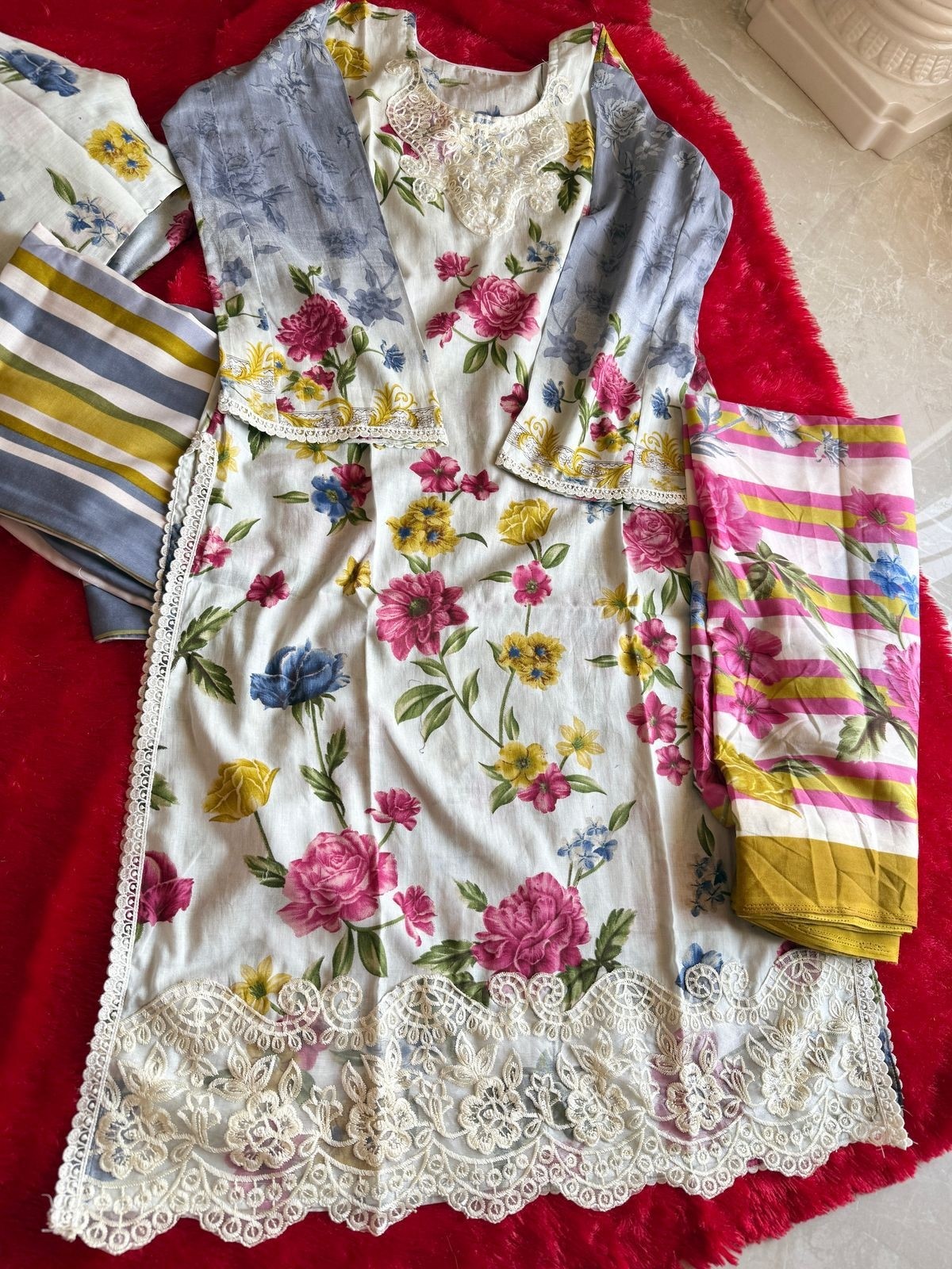 MEHMOOD TEX 1528 1530 COTTON PAKISTANI SUITS