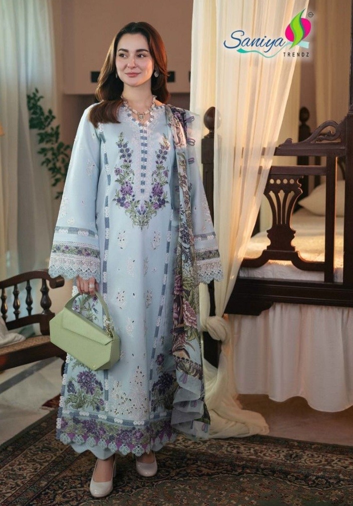 SANIYA TRENDZ 25002 OMBRE VOL 25 PAKISTANI SUITS HIT SUITS ONLINE