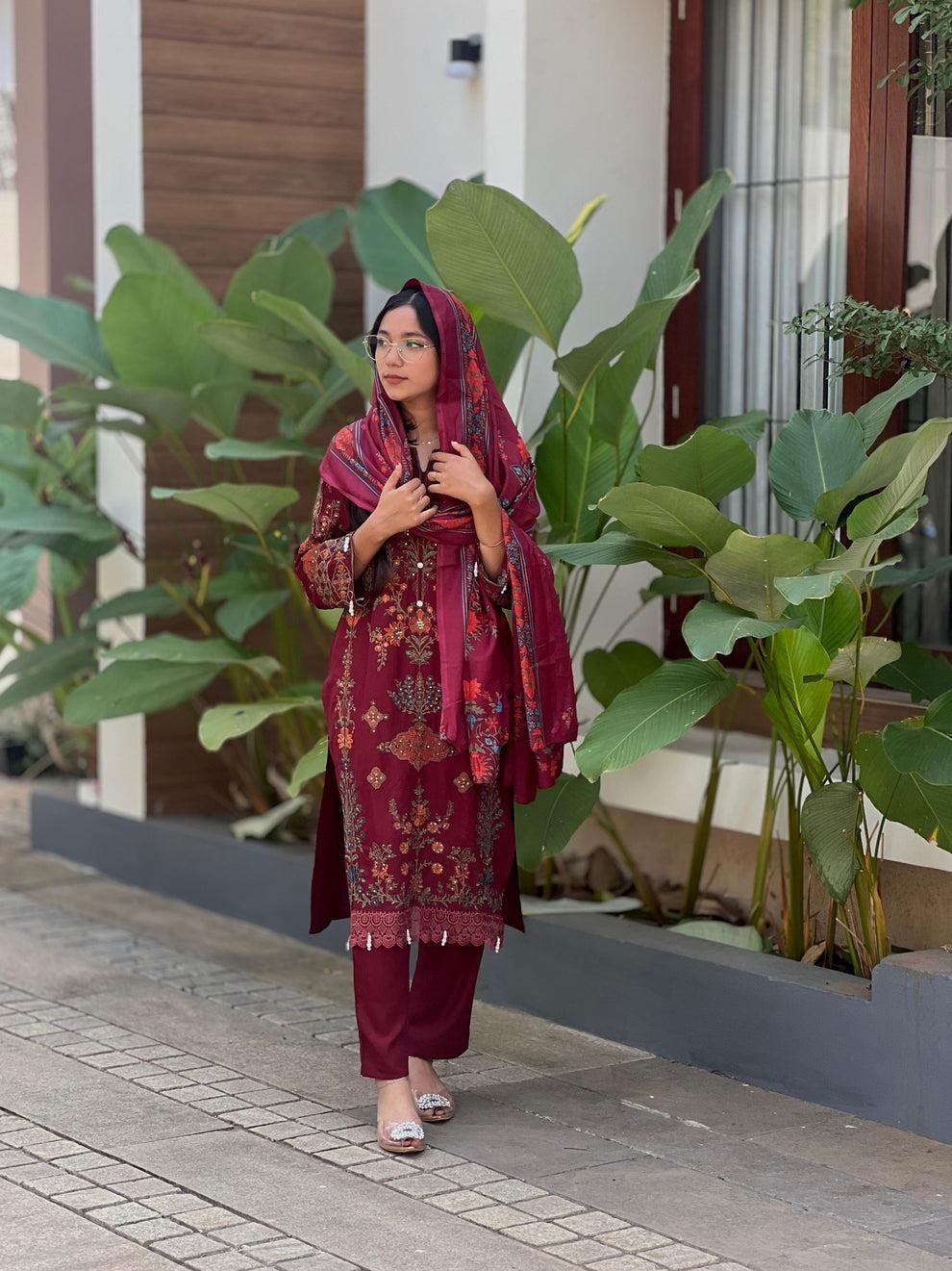 JOHRA TEX 161 PAKISTANI VISCOSE REYON SUITS 