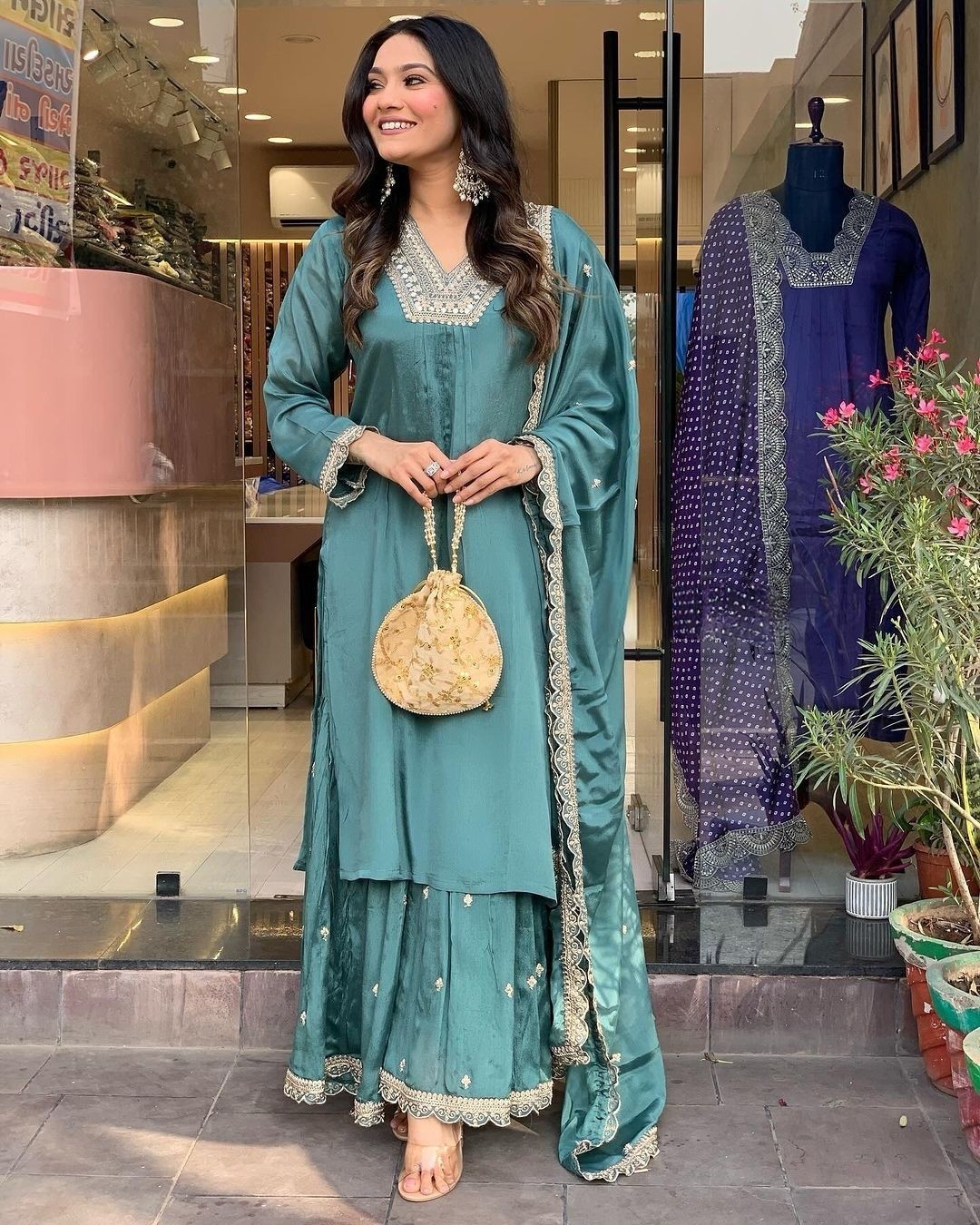 AAROHI DESIGNER PD1049 READYMADE NEW PAKISTANI DRESSES