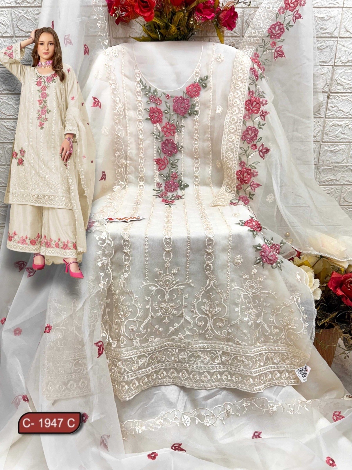 FEPIC ROSEMEEN C 1947 C LATEST STYLISH PAKISTANI SUITS BUY ONLINE