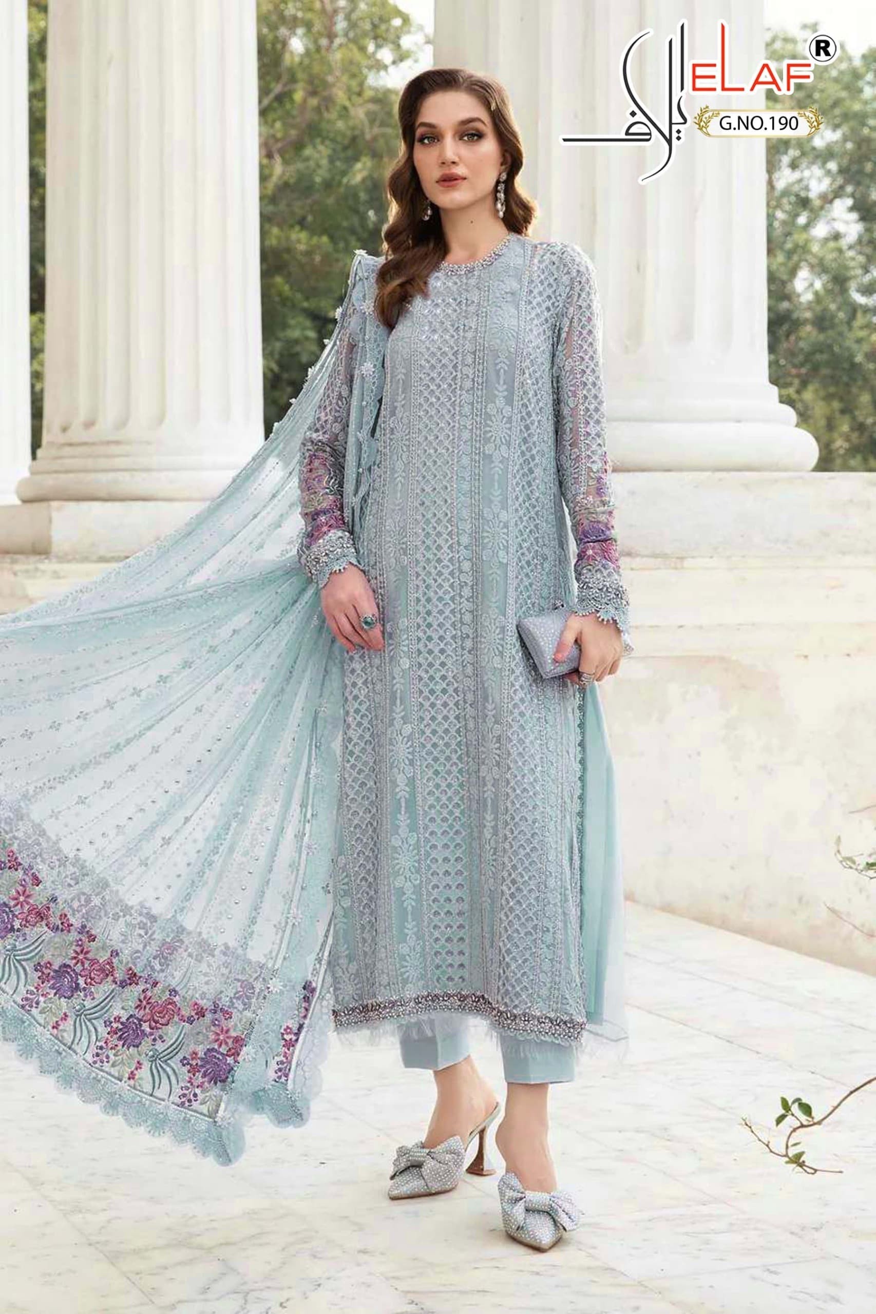 ELAF 190 PAKISTANI SUITS MANUFACTURER IN INDIA