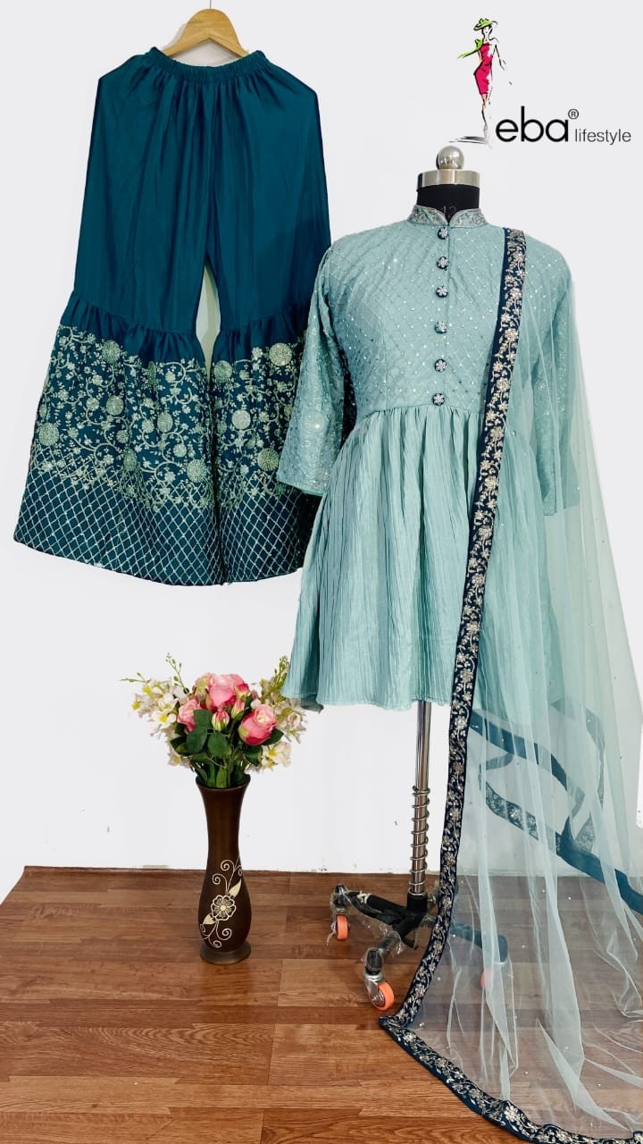 EBA LIFESTYLE CLASSIC VOL 1 DESIGN PAKISTANI SUIT SINGAL PICE COLLECTION