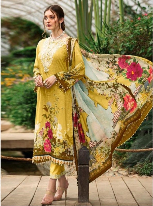 SAIROZ FAB SANA SAFINAZ SF-1010 KARACHI PRINT SUIT BEST WHOLSALER PRICE  