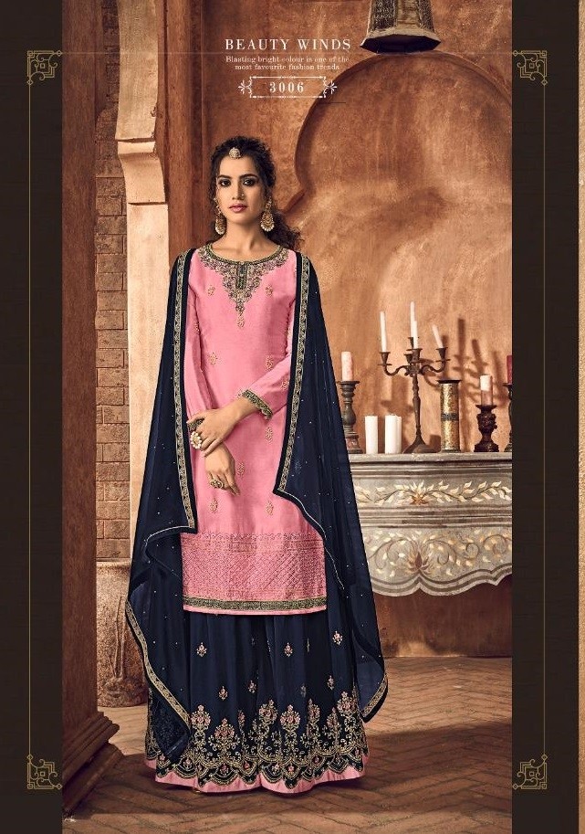 KESARI TRENDZ TAJ VOL-1 D.NO.3006 PAKISTANI SUIT WHOLSALE