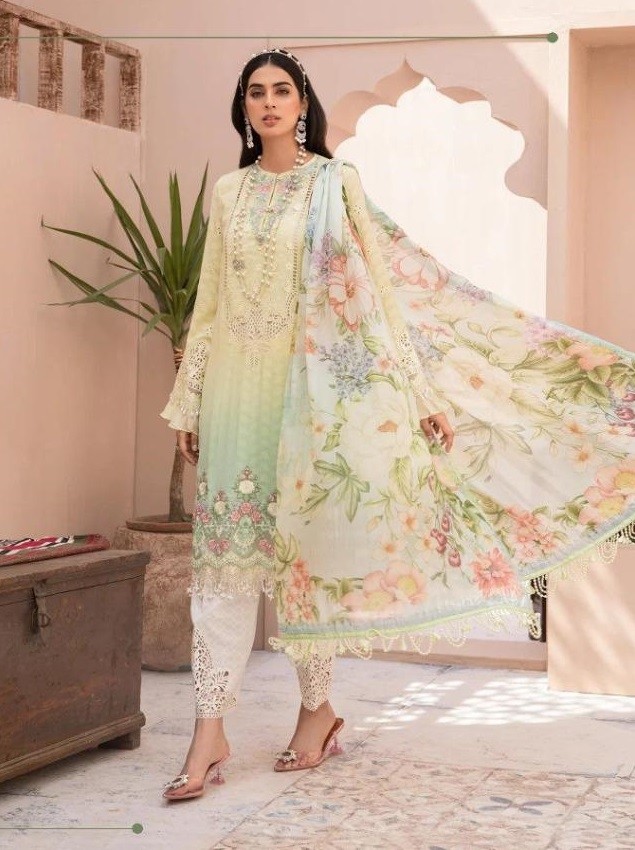 SAIROZ FABS D.NO-1010  MANARA LAWAN COLLECTION 21 SUPER NX SALWAAR KAMEEZ