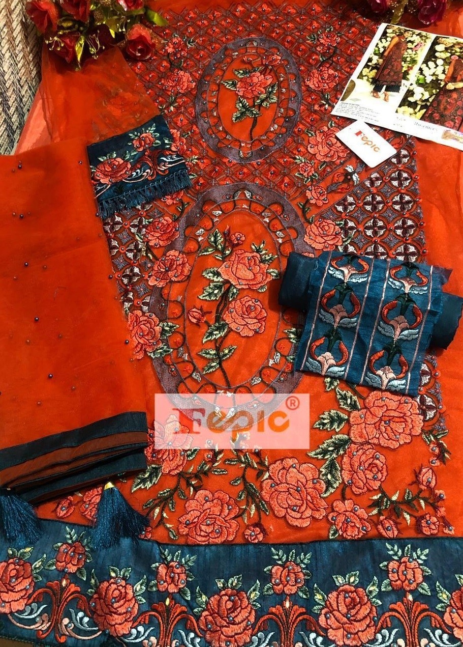 FEPIC ROSEMEEN 91005 PAKISTANI SUITS WHOLESALE