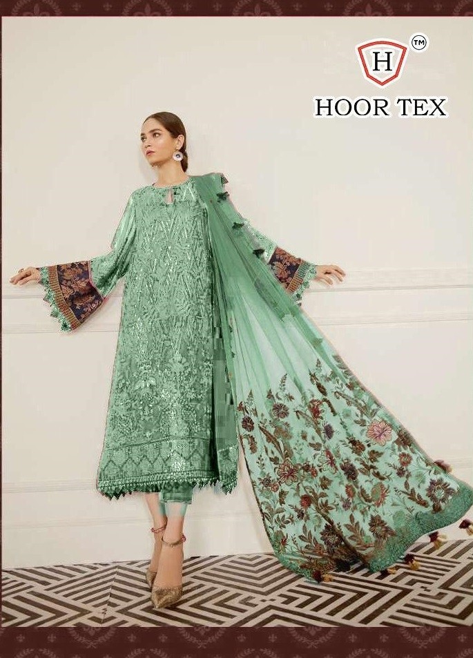 HOOR TEX 18009 L PAKISTANI SALWAR KAMEEZ SINGLE