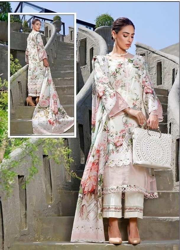 SHARADDHA DESIGNERS 1002 MAHGUL VOL-2 PRINT AND EMBROIDERY PAKISTANI SUITS