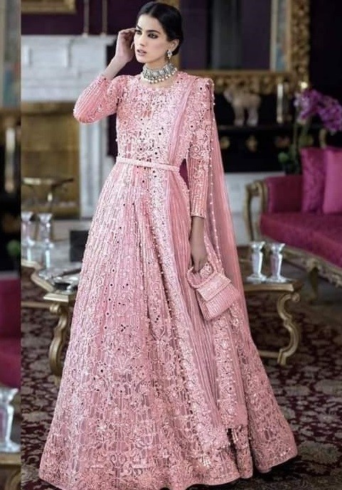 RINAAZ FASHION 1128-B RIMZIM BRIDAL LATTEST PAKISTANI SUIT