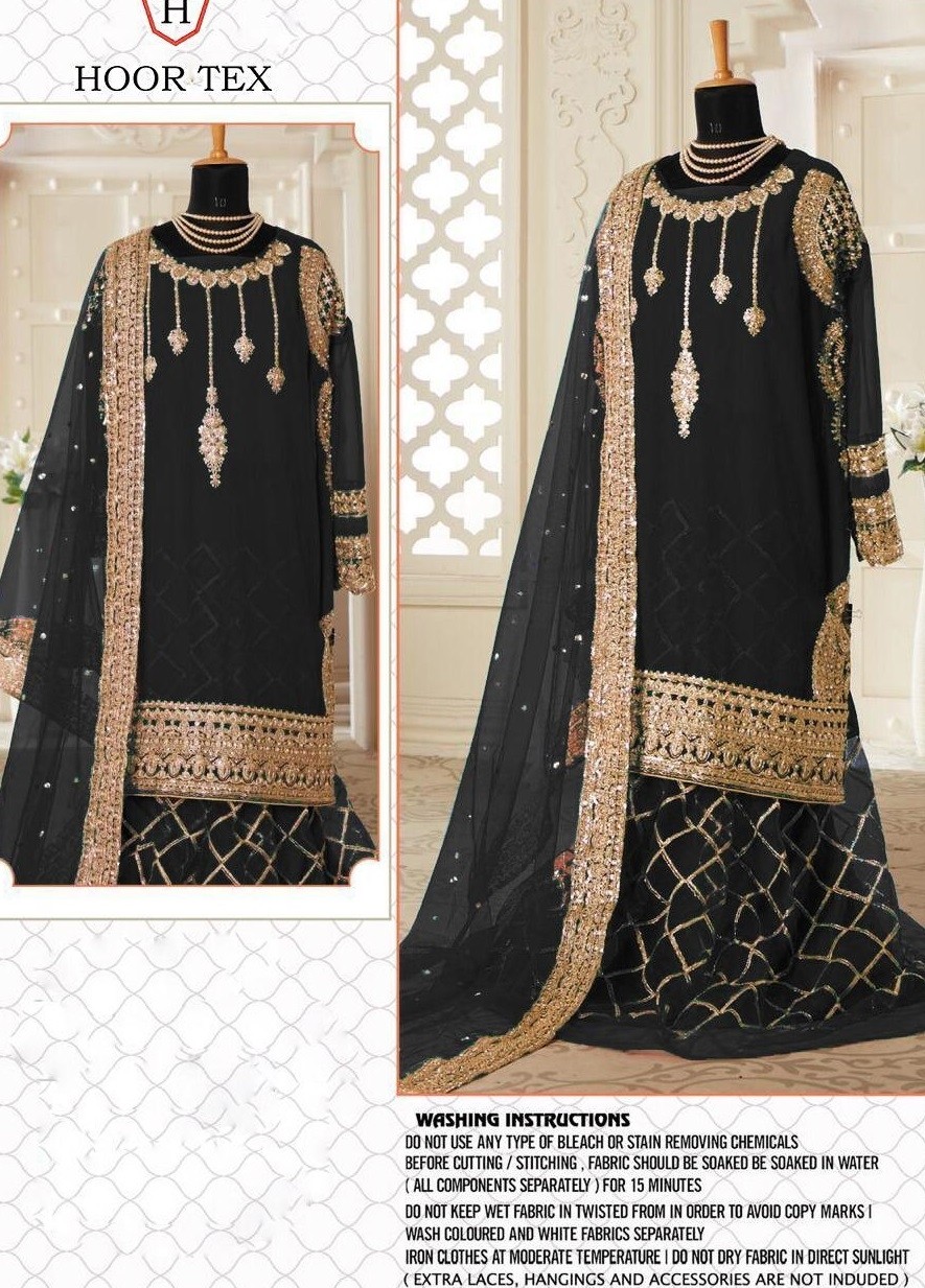 HOOR TEX 19009-D PAKISTANI SUIT ONLINE SHOPPING IN SURAT