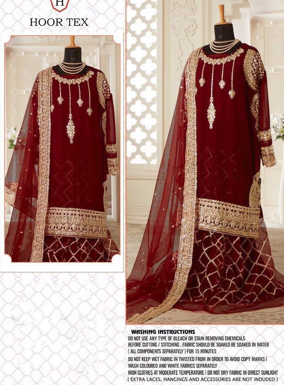 HOOR TEX 19009-A PAKISTANI SUIT ONLINE SHOPPING IN SURAT