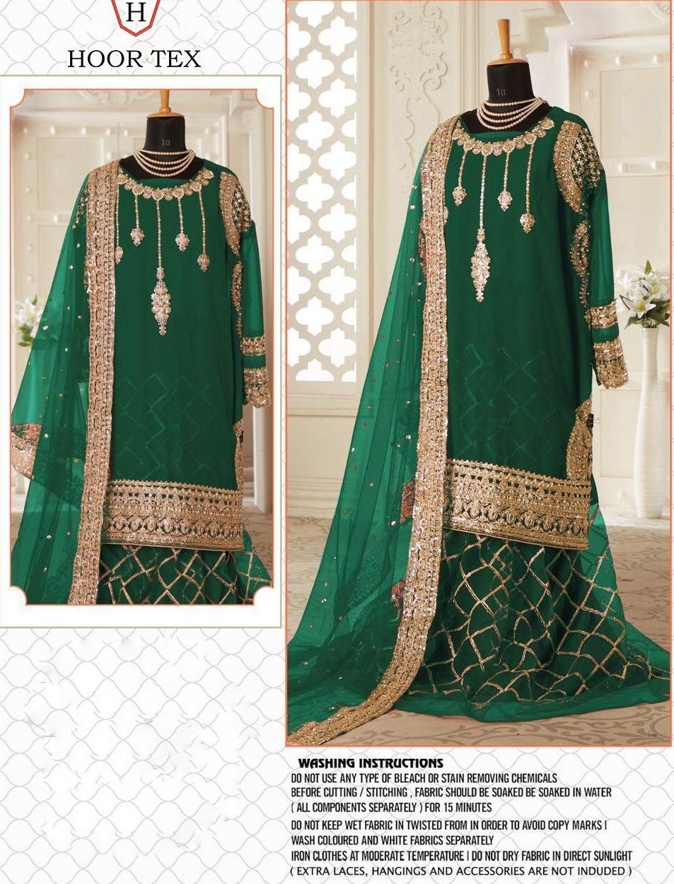 HOOR TEX 19009-C PAKISTANI SUIT ONLINE SHOPPING IN SURAT