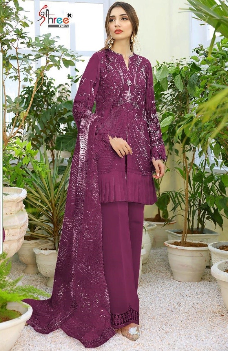 SHREE FAB S-200-B PAKISTANI SUIT WHOLSALE PRICE IN INDIA