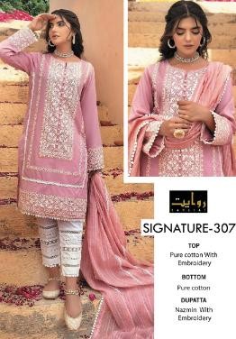 RAWAYAT SINGANURE-307 PAKISTANI SUITS MANUFACTUER IN INDIA