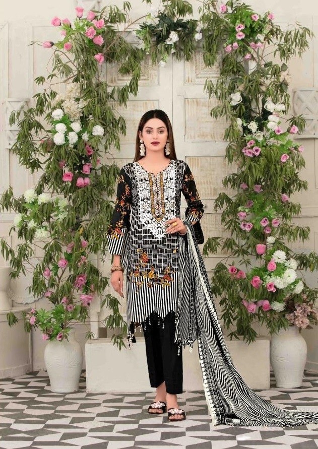NAFISHA COTTON 6003 SAHIL VOL-6 KARACHI SUIT WHOLASALE