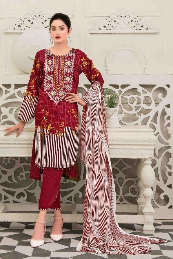 fcity.in - Karachi Suit / Trendy Graceful Semistitched Suits
